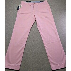 Polo Ralph Lauren Stretch Straight Fit Pink Jeans Pants Mens 34x30 Retail $115